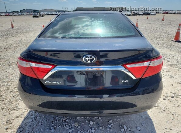 4T1BF1FK4HU617648 2017 TOYOTA CAMRY Black Rear view