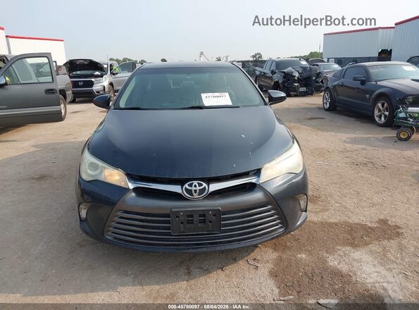 4T1BF1FK4HU627225 2017 TOYOTA CAMRY Black Vista del cuadro de instrumentos