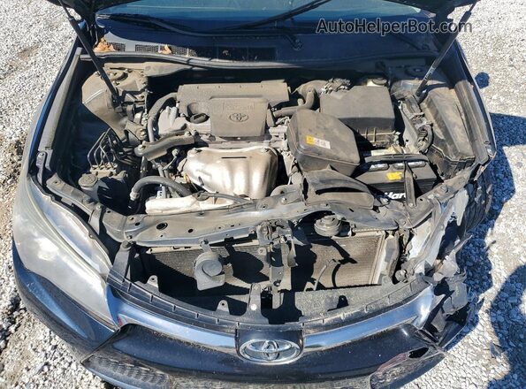4T1BF1FK4HU746702 2017 TOYOTA CAMRY Black უკანა სალონის ხედი