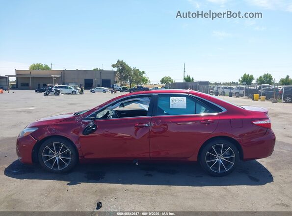 4T1BF1FK4HU752712 2017 TOYOTA CAMRY Red სალონის 360-გრადუსიანი ხედი