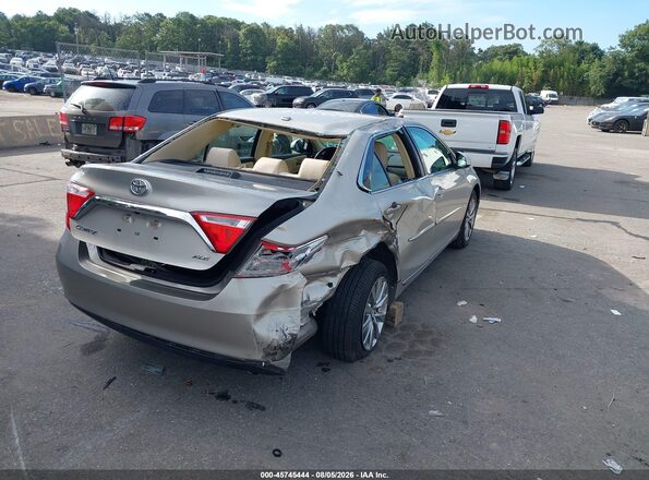 4T1BF1FK4HU772958 2017 TOYOTA CAMRY Beige Tył prawy