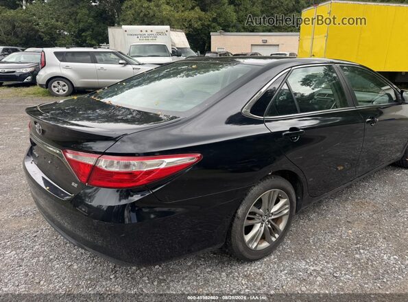 4T1BF1FK5GU135558 2016 TOYOTA CAMRY Black Trasero derecho