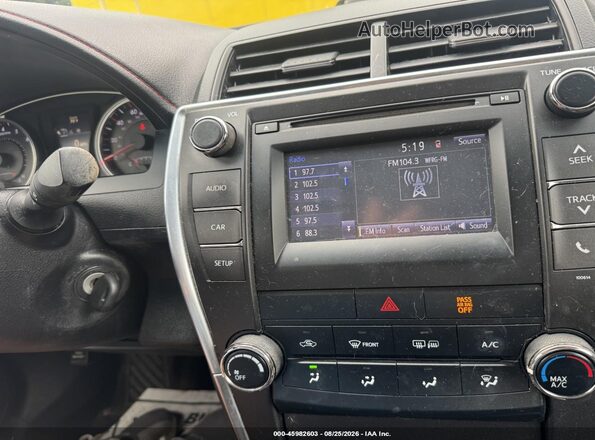 4T1BF1FK5GU135558 2016 TOYOTA CAMRY Black Vista trasera