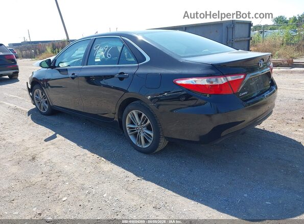4T1BF1FK5GU199096 2016 TOYOTA CAMRY Black Задня ліва чверть