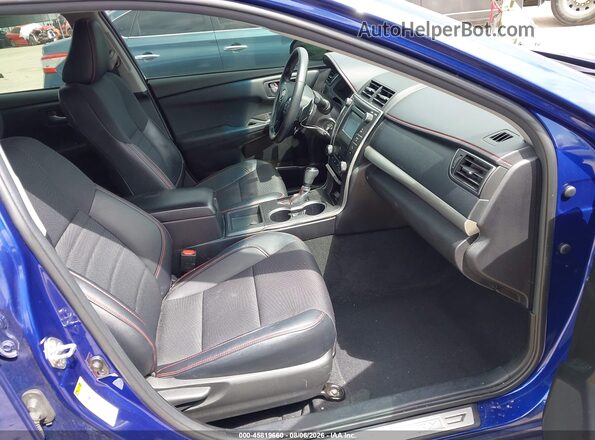 4T1BF1FK5GU534406 2016 TOYOTA CAMRY Blue Widok wnętrza z przodu