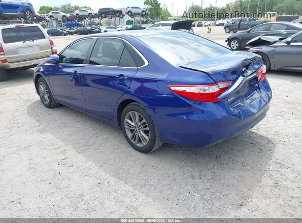 4T1BF1FK5GU534406 2016 TOYOTA CAMRY Blue Tył lewy
