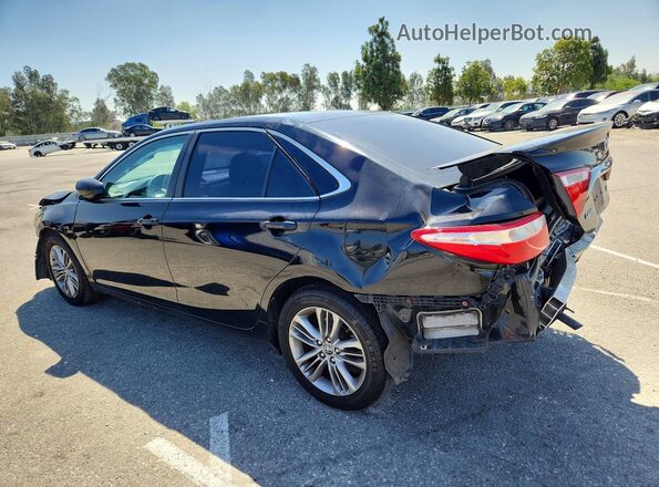4T1BF1FK5GU577062 2016 TOYOTA CAMRY Black Задня ліва чверть