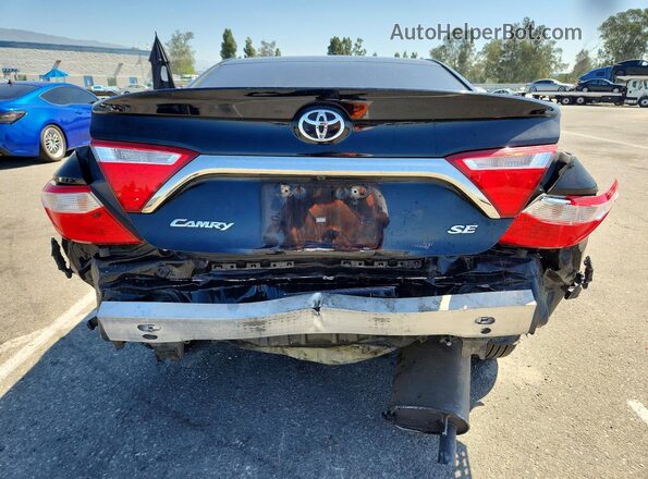 4T1BF1FK5GU577062 2016 TOYOTA CAMRY Black Вид ззаду