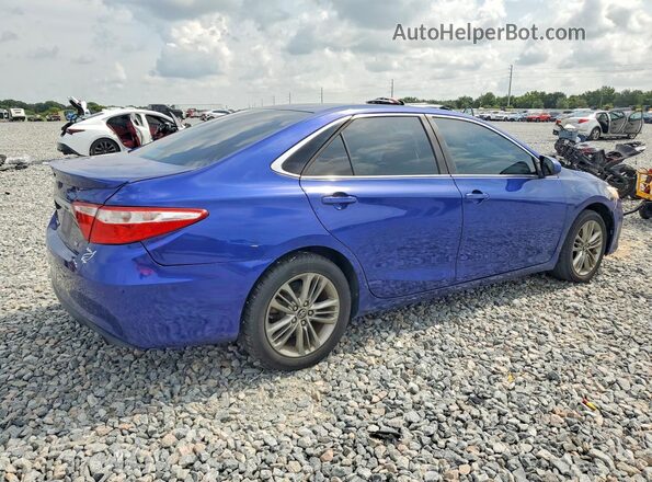 4T1BF1FK5GU577692 2016 TOYOTA CAMRY Blue უკანა მარჯვენა
