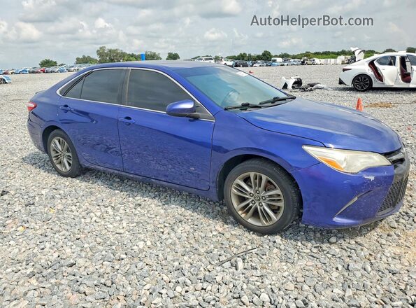 4T1BF1FK5GU577692 2016 TOYOTA CAMRY Blue წინა მარჯვენა