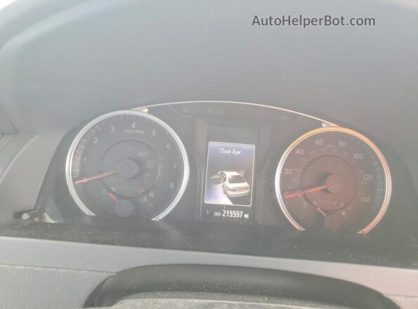 4T1BF1FK5GU577692 2016 TOYOTA CAMRY Blue ხელსაწყოთა პანელის ხედი