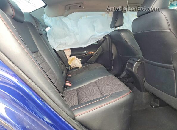 4T1BF1FK5GU577692 2016 TOYOTA CAMRY Blue უკანა სავარძლების ხედი