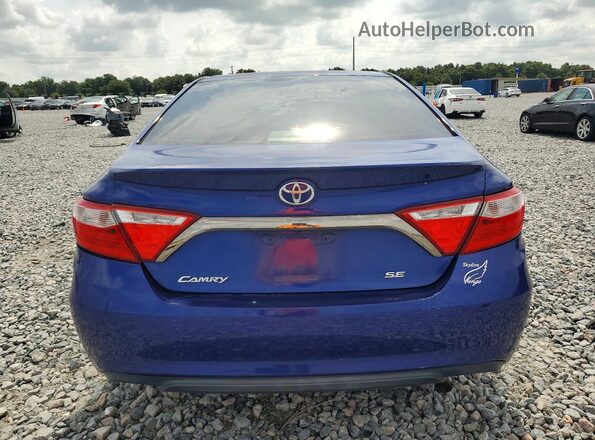 4T1BF1FK5GU577692 2016 TOYOTA CAMRY Blue უკანა ხედი