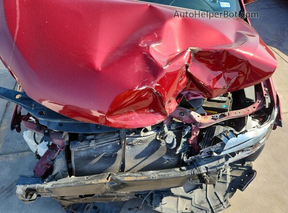 4T1BF1FK5GU614675 2016 TOYOTA CAMRY Red Widok wnętrza z tyłu
