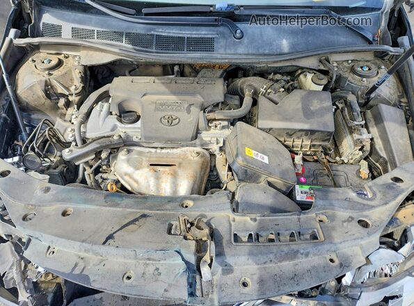 4T1BF1FK5HU394536 2017 TOYOTA CAMRY Black უკანა სალონის ხედი