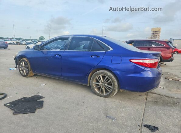 4T1BF1FK6GU531482 2016 TOYOTA CAMRY Blue Rear left