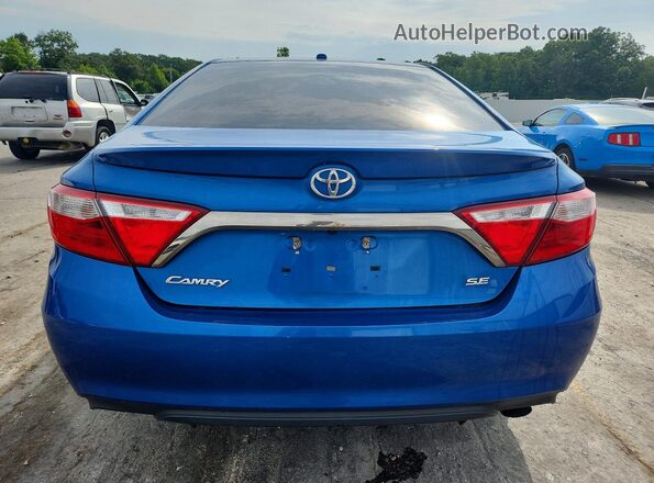 4T1BF1FK6HU720019 2017 TOYOTA CAMRY Blue Vista trasera