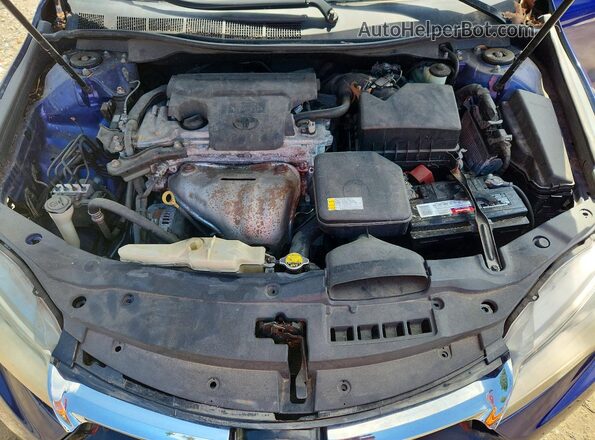 4T1BF1FK7GU575863 2016 TOYOTA CAMRY Blue Սալոնի հետևի տեսք