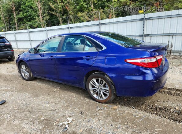 4T1BF1FK7GU575863 2016 TOYOTA CAMRY Blue Հետևի ձախ