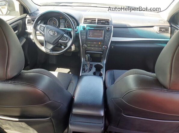 4T1BF1FK7GU596745 2016 TOYOTA CAMRY Blue Dashboard view