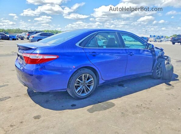 4T1BF1FK7GU596745 2016 TOYOTA CAMRY Blue Rear right
