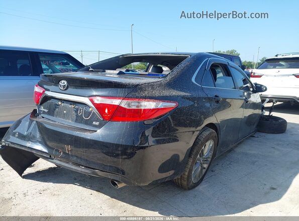 4T1BF1FK7HU276911 2017 TOYOTA CAMRY Black Trasero derecho