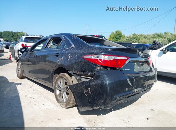 4T1BF1FK7HU276911 2017 TOYOTA CAMRY Black Trasero izquierdo