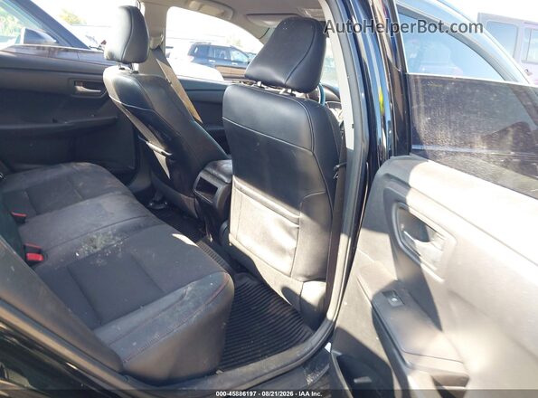 4T1BF1FK7HU276911 2017 TOYOTA CAMRY Black Vista de la etiqueta del VIN