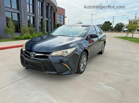 4T1BF1FK7HU645539 2017 TOYOTA CAMRY Black Delantero derecho