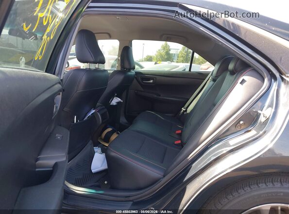 4T1BF1FK7HU762067 2017 TOYOTA CAMRY Black VIN კოდის სტიკერის ხედი