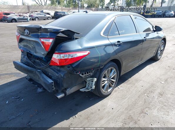 4T1BF1FK7HU762067 2017 TOYOTA CAMRY Black უკანა მარჯვენა