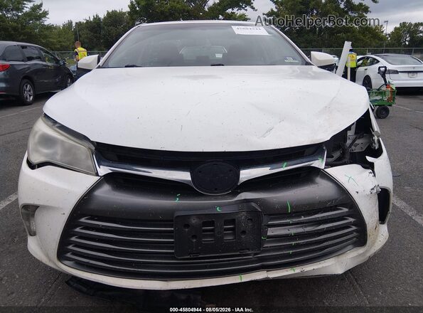 4T1BF1FK7HU805385 2017 TOYOTA CAMRY Белый Вид щитка приборов