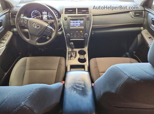 4T1BF1FK8GU159904 2016 TOYOTA CAMRY White Առջևի վահանակի տեսք