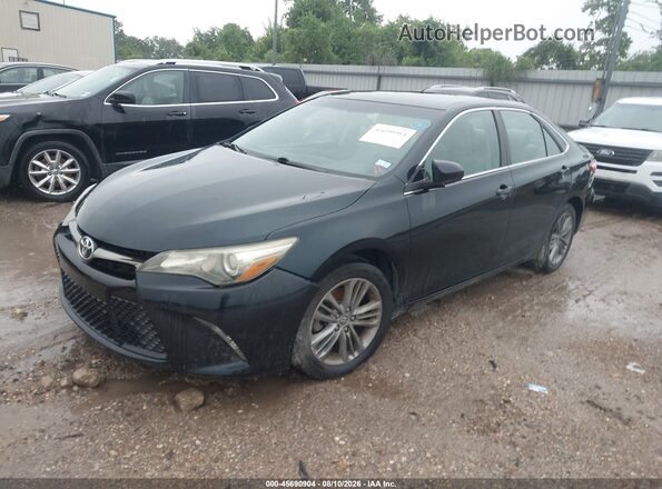 4T1BF1FK8GU172667 2016 TOYOTA CAMRY Black Передня ліва чверть