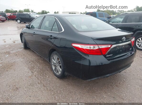 4T1BF1FK8GU172667 2016 TOYOTA CAMRY Black Задня ліва чверть