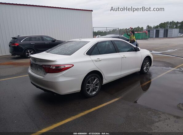 4T1BF1FK8GU182471 2016 TOYOTA CAMRY White უკანა მარჯვენა
