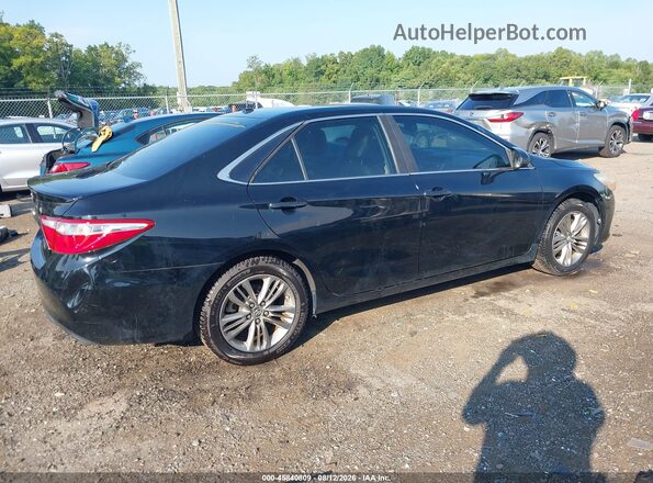 4T1BF1FK8GU548378 2016 TOYOTA CAMRY Black უკანა მარჯვენა