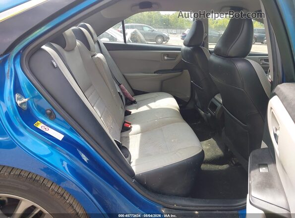 4T1BF1FK8HU640849 2017 TOYOTA CAMRY Blue Вид наклейки з VIN-кодом