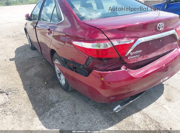 4T1BF1FK8HU779301 2017 TOYOTA CAMRY Maroon Դիմացի տեսք