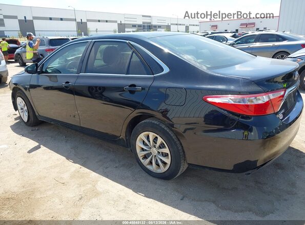 4T1BF1FK9GU245769 2016 TOYOTA CAMRY Черный Задняя левая четверть