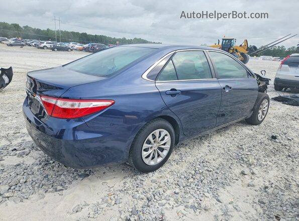 4T1BF1FK9GU504907 2016 TOYOTA CAMRY Blue Задня права чверть