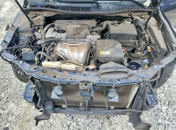 4T1BF1FK9GU504907 2016 TOYOTA CAMRY Blue Вид задньої частини салону