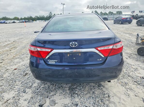 4T1BF1FK9GU504907 2016 TOYOTA CAMRY Blue Вид ззаду