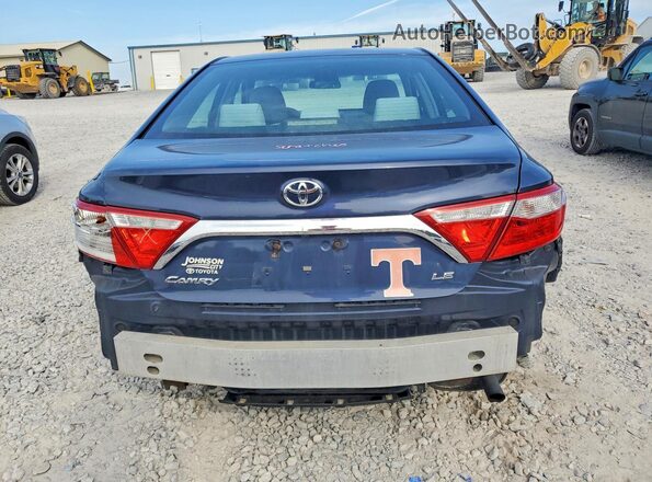 4T1BF1FK9GU512814 2016 TOYOTA CAMRY Blue Вид задньої частини салону