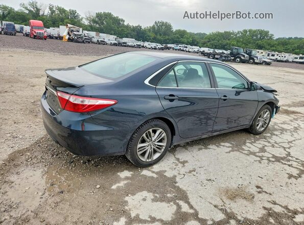4T1BF1FK9GU540581 2016 TOYOTA CAMRY Blue Հետևի աջ