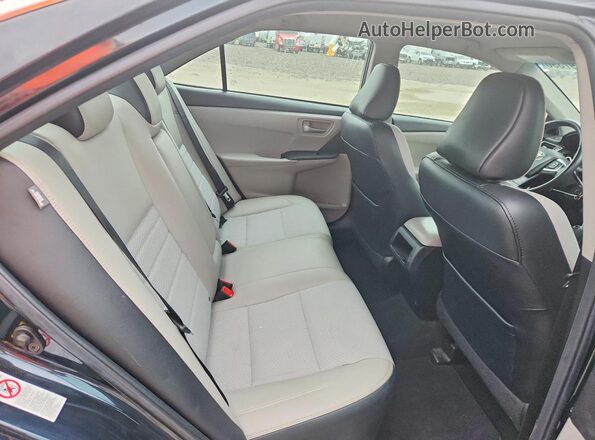 4T1BF1FK9GU540581 2016 TOYOTA CAMRY Blue Հետևի նստատեղերի տեսք