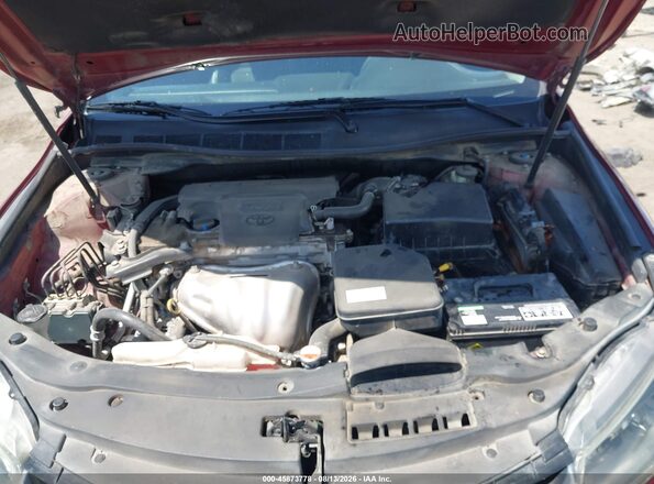 4T1BF1FK9GU548244 2016 TOYOTA CAMRY Red Вид ззаду
