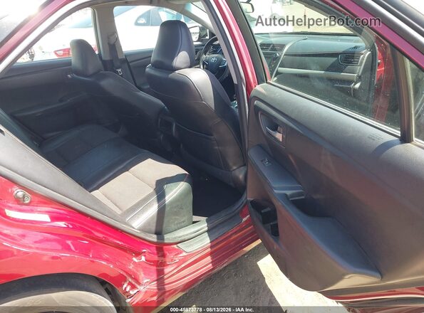 4T1BF1FK9GU548244 2016 TOYOTA CAMRY Red Вид наклейки з VIN-кодом