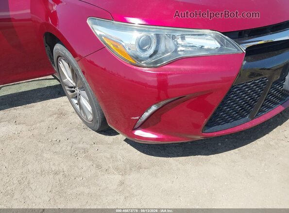 4T1BF1FK9GU548244 2016 TOYOTA CAMRY Red 