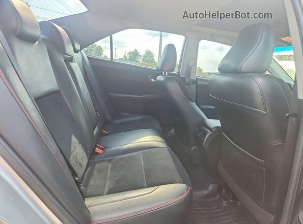 4T1BF1FK9GU603856 2016 TOYOTA CAMRY Серебряный Вид задних сидений